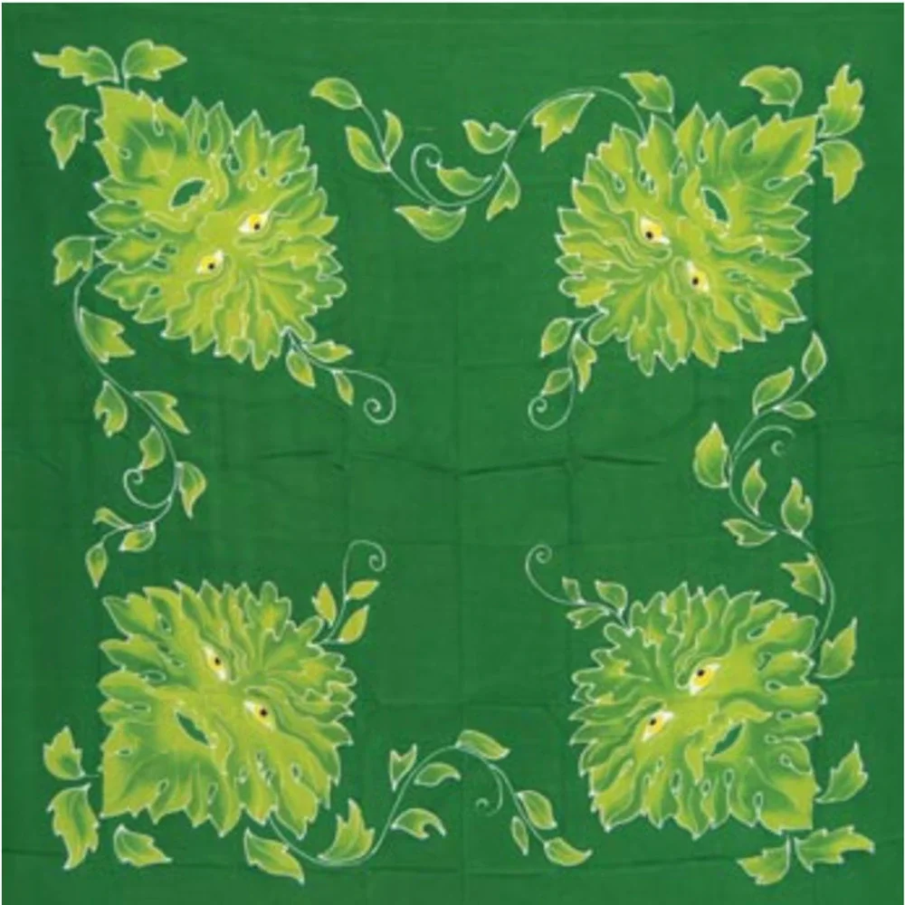 Guardian Nature Renewal GreenMan Altar Cloth 36